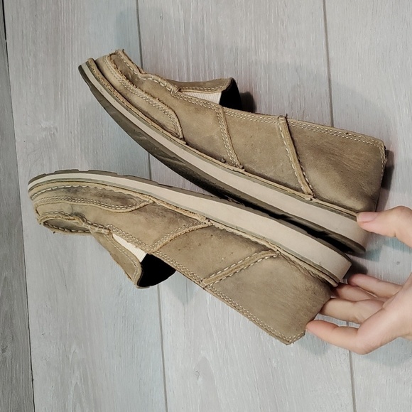 Ariat Womens Leather Bomber Cruiser Loafer Slip on shoes sz 8.5B - Picture 9 of 13